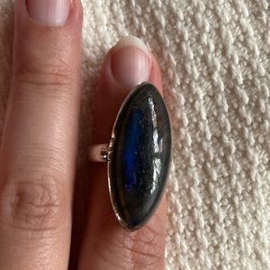 Labradorite Ring - Sterling Silver
